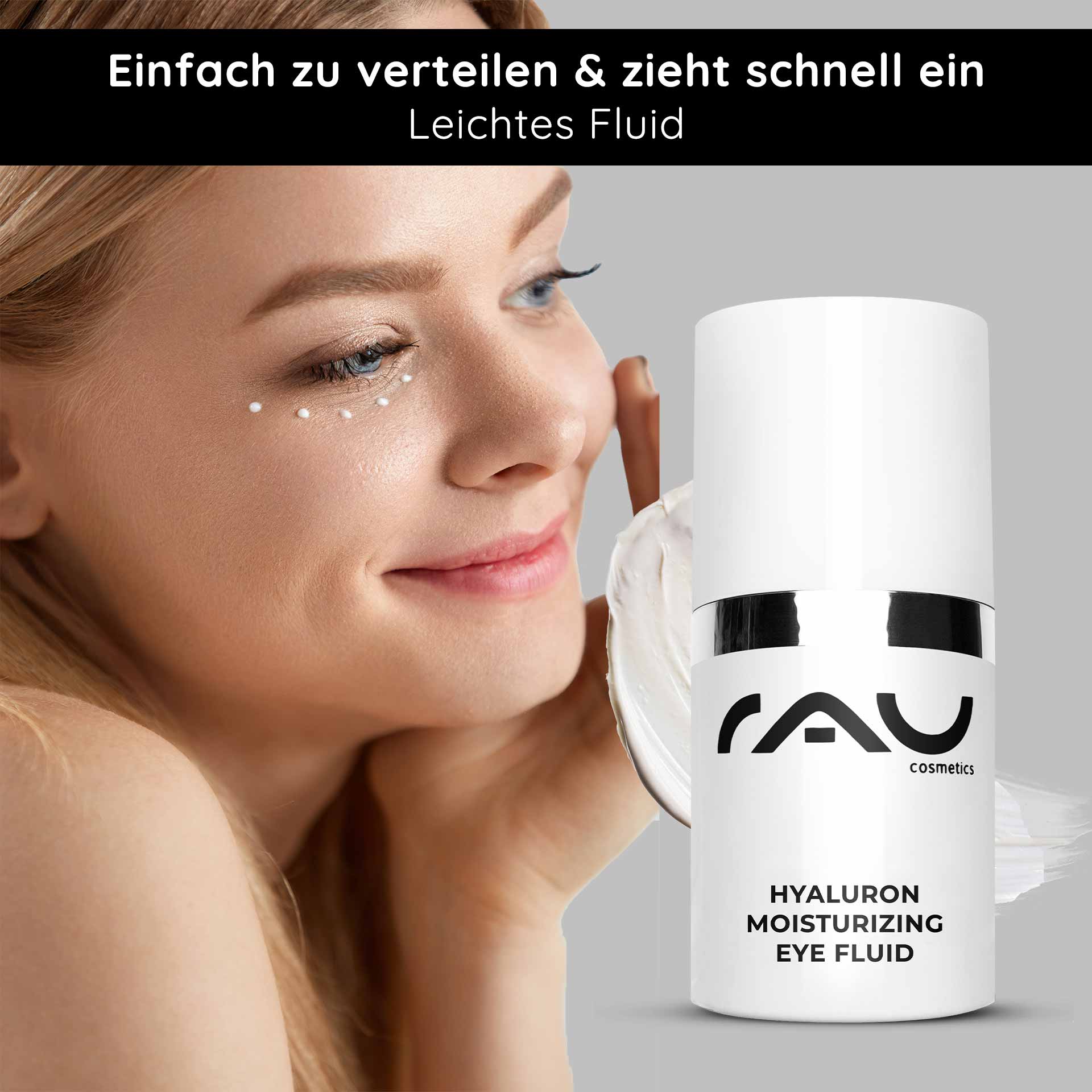 Hyaluron Moisturizing Eye Fluid 15 ml Feuchtigkeitsgel ideal bei trockener Haut