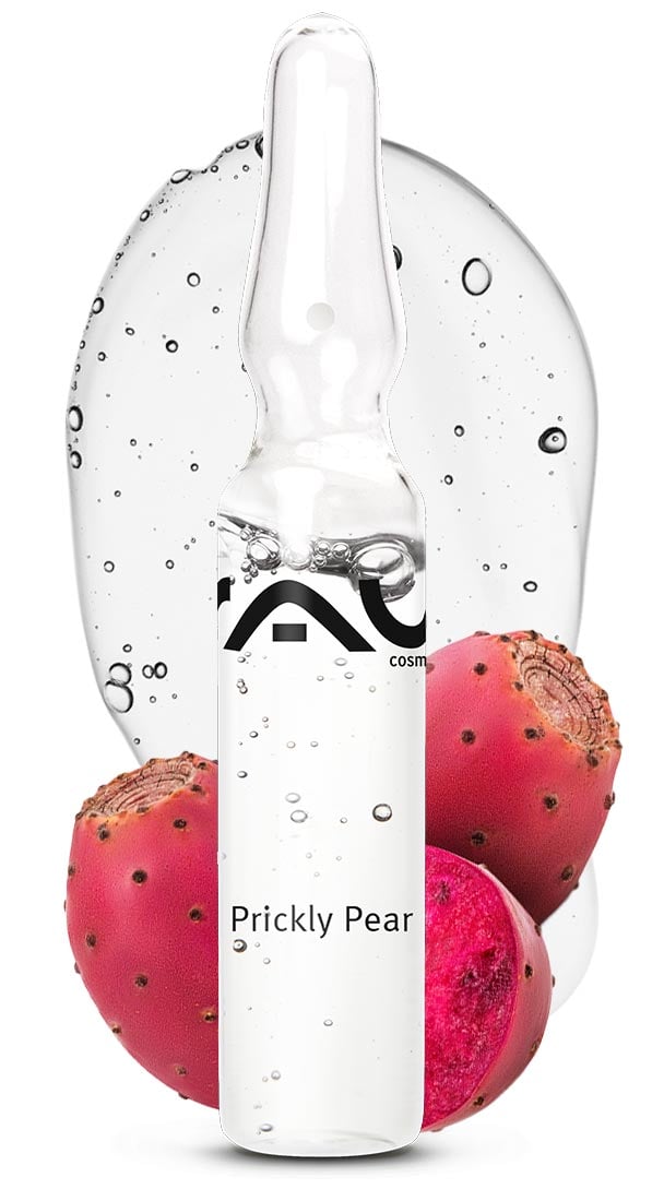 RAU Prickly Pear Ampullen 10 Stück x 2 ml - Anti-Falten-Ampulle mit dreierlei Hyaluronsäuren Gesichtspflege Gesichtsserum Hautpflege Wirkstoffkosmetik