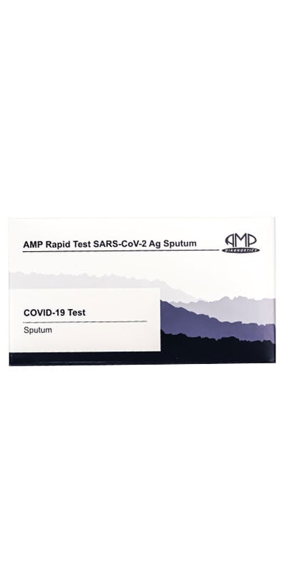 AMP Schnelltest SARS-CoV-2 Ag Sputum - Corona / Covid 19 Spucktest 