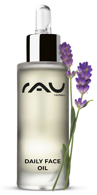 RAU Daily Face Oil 30 ml - Gesichtsöl mit wertvollen Natur-Ölen, perfekt als Nachtpflege