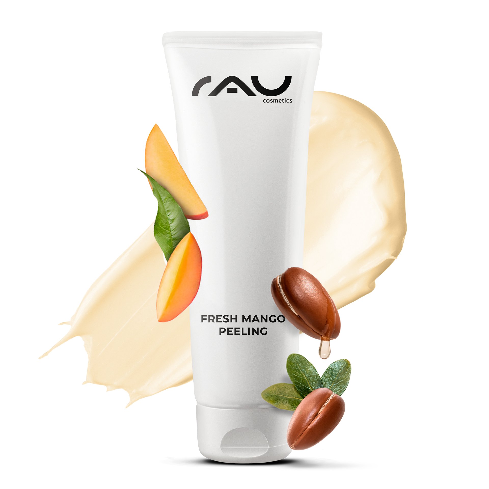 RAU Fresh Mango Peeling 75 ml Tube — Enzympeeling mit Mangoduft