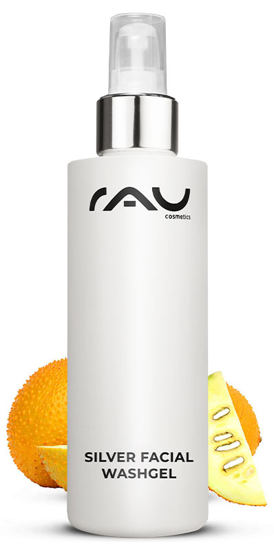 RAU Silver Facial Washgel 200 ml - Gesichtsreiniger mit MicroSilber