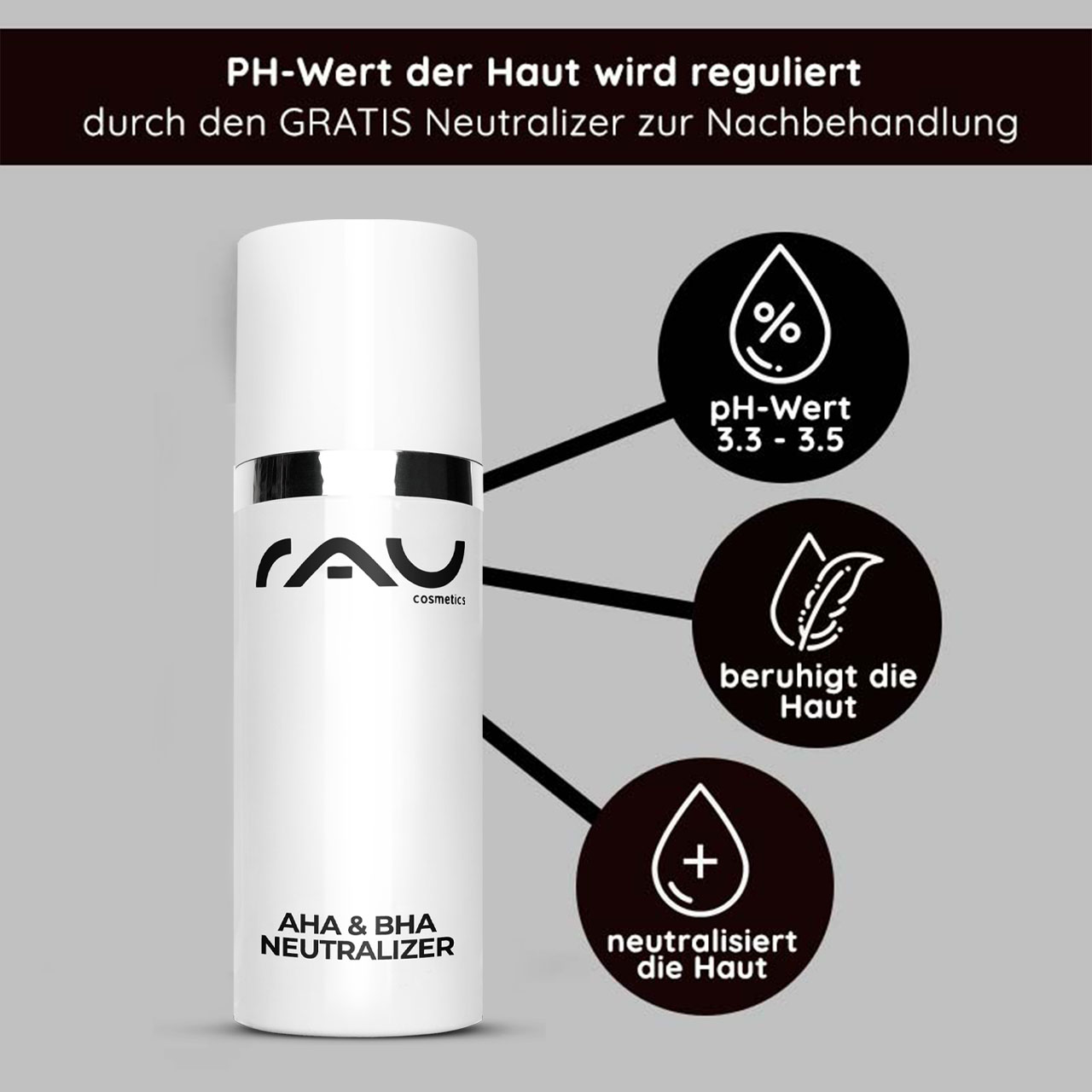 AHA Neutralizer 50 ml zum Neutralisieren der Haut