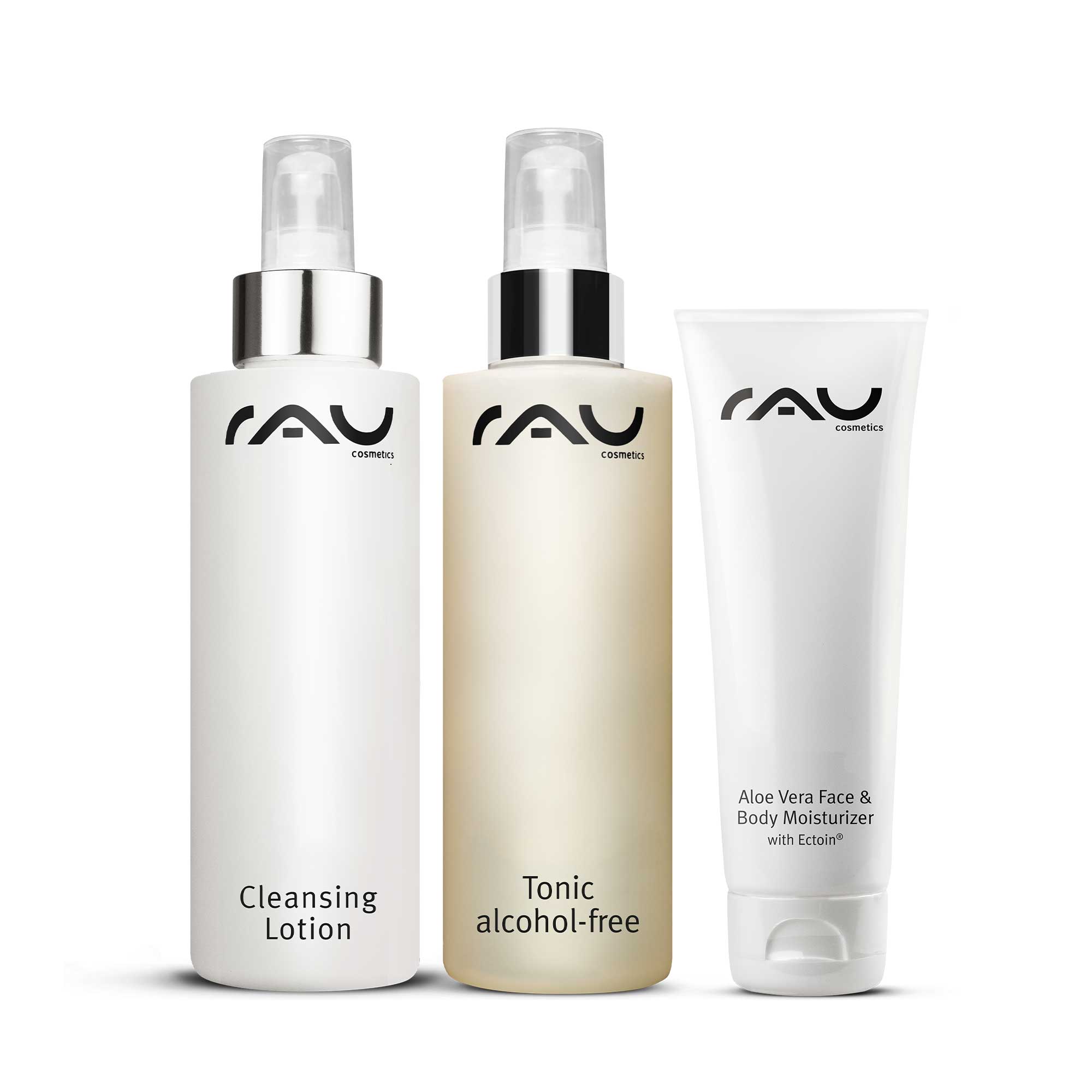 RAU Cosmetics Mischhaut Pflege Set T Zone Hautpflege Gesichtspflege fettige und trockene Hautstellen Gesichtsreinigung Kosmetik Onlineshop