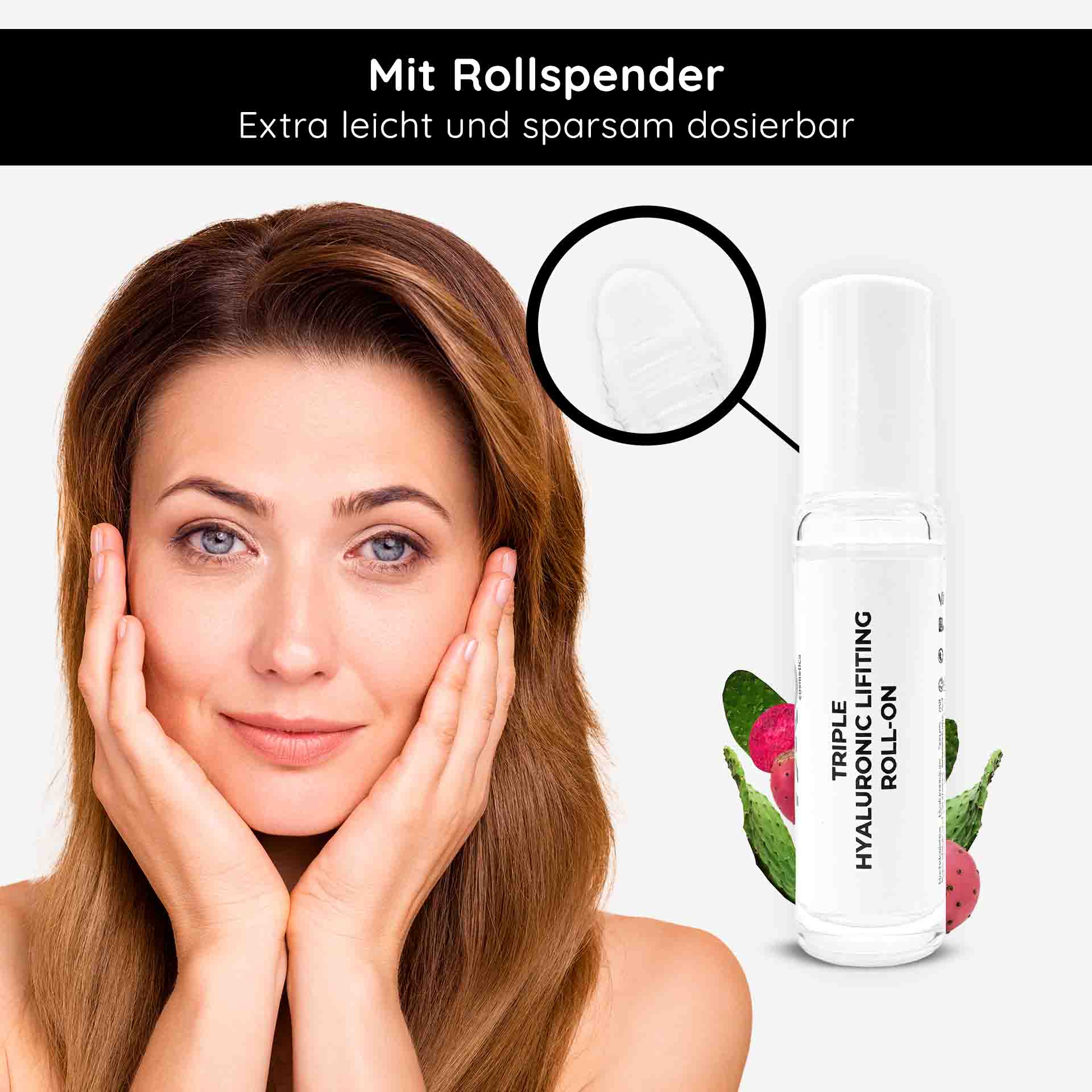 Triple Hyaluronic Serum Roll-On 10 ml mit 3-fach Hyaluronsäuren Triple Hyaluronic Serum Roll-On 10 ml mit 3-fach Hyaluronsäuren