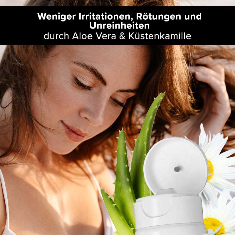RAU Aloe Vera Face & Body Moisturizer with Ectoin® 75 ml - Gesichts- & Körpergel