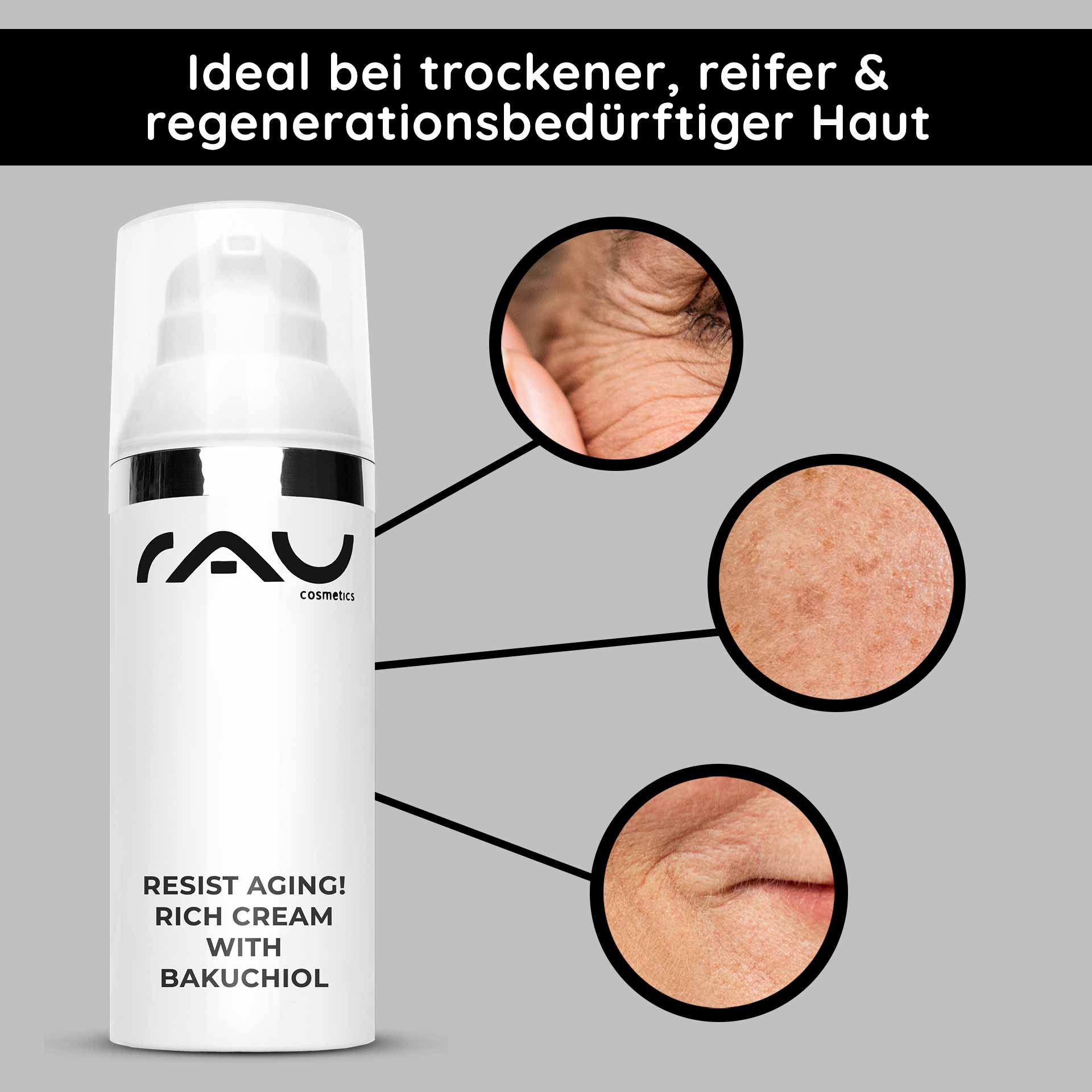 Resist aging! Rich Cream with Bakuchiol 50 ml Nachtcreme