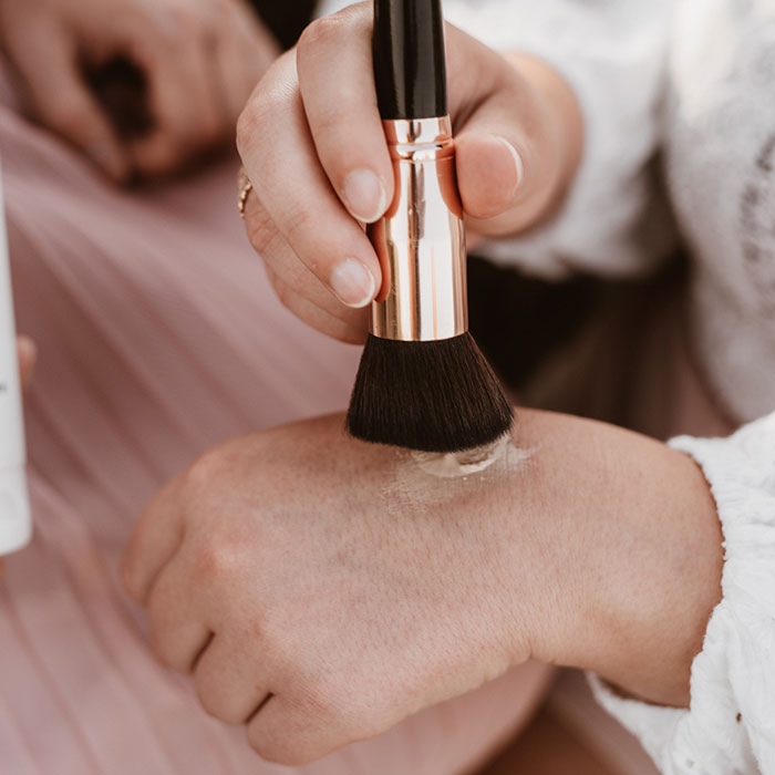 BB Cream Application Step 2