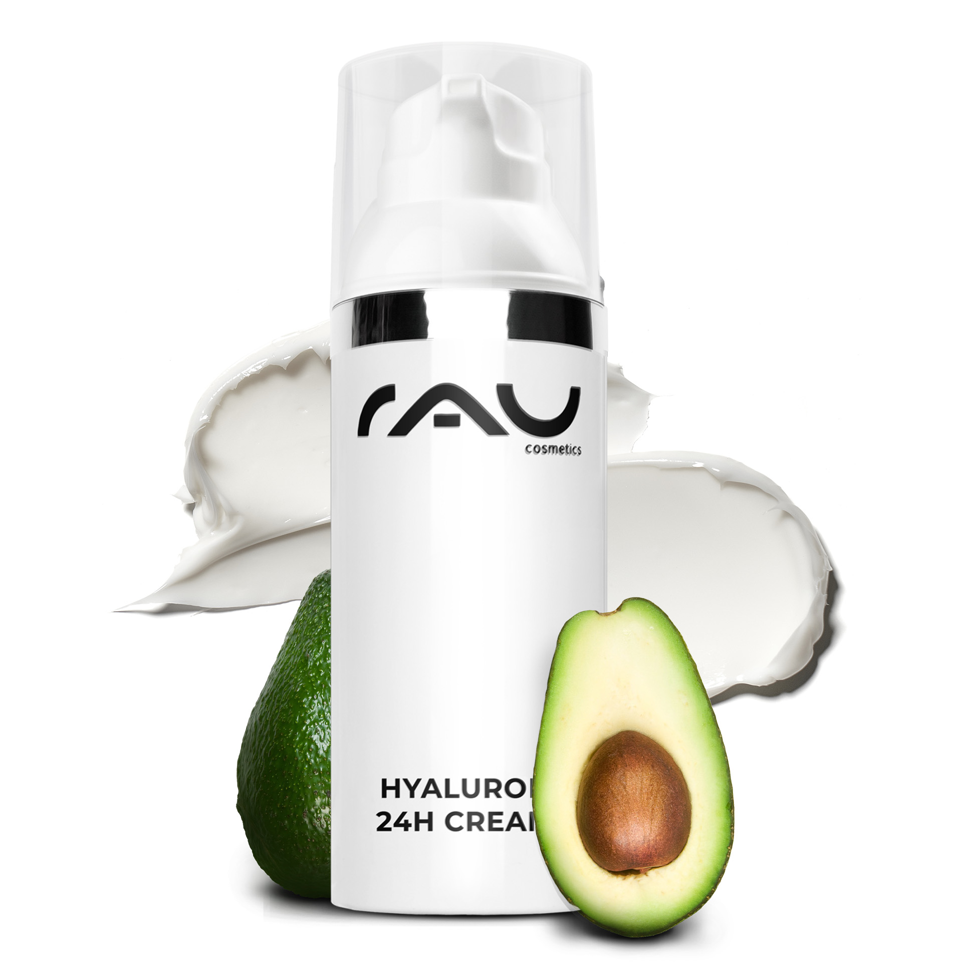 Hyaluron 24h Creme 50 ml Hyaluron Pflegecreme Essen, Obst, Pflanze, Produzieren, Avocado