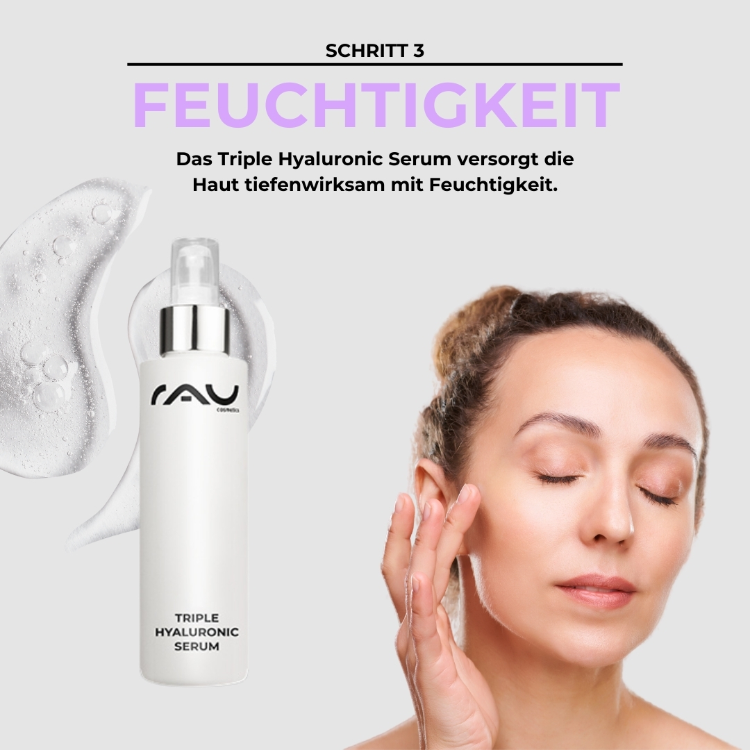Advanced Pflegeroutine für trockene Haut