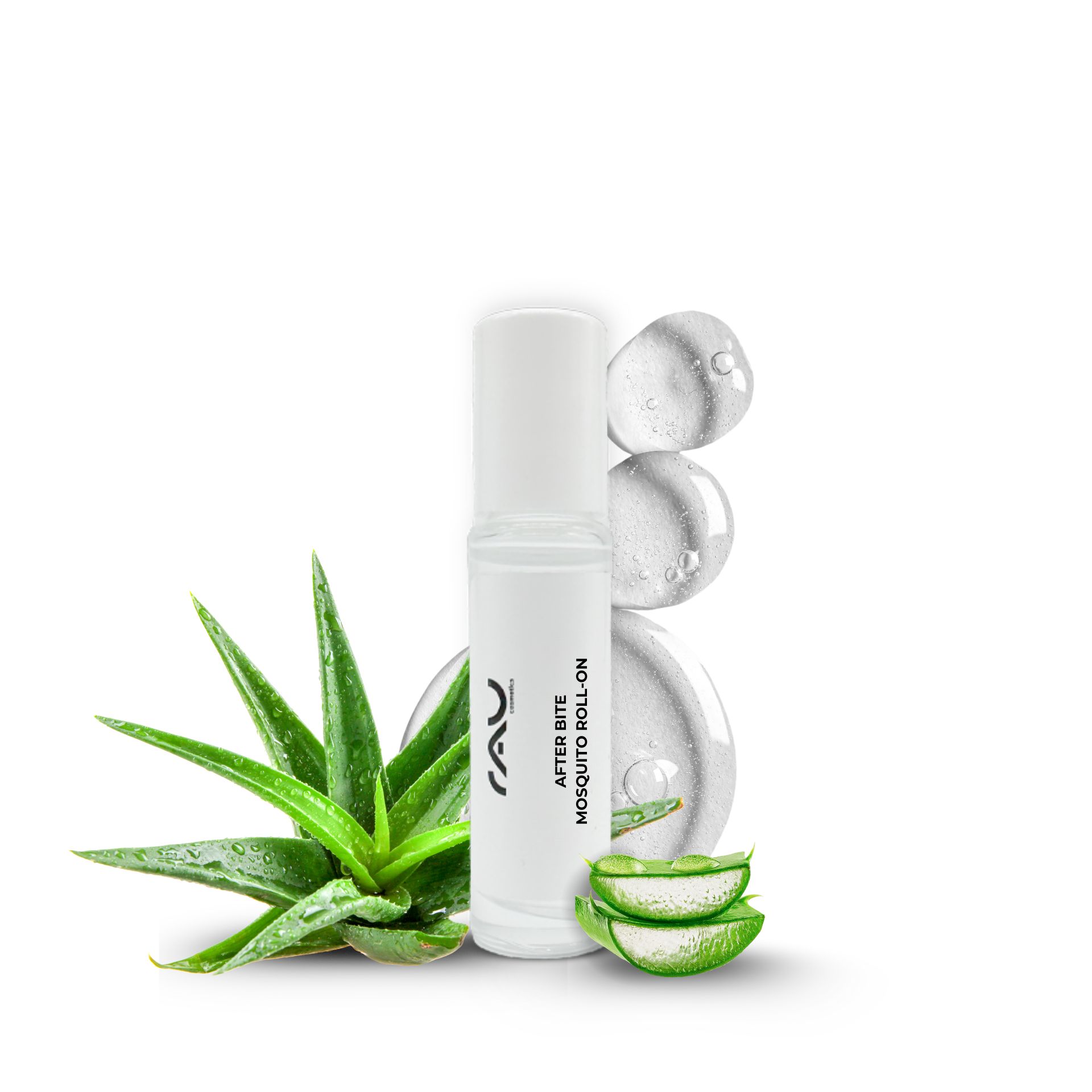 After Bite Mosquito Roll-On 10 ml - Naturally effective mosquito bite care RAU Cosmetics After Bite Mosquito Roll-On 10 ml mit Aloe Vera und Feuchtigkeitstropfen, entwickelt zur wohltuenden Linderung von MΓΌckenstichen und zur Pflege von Hautirritationen.