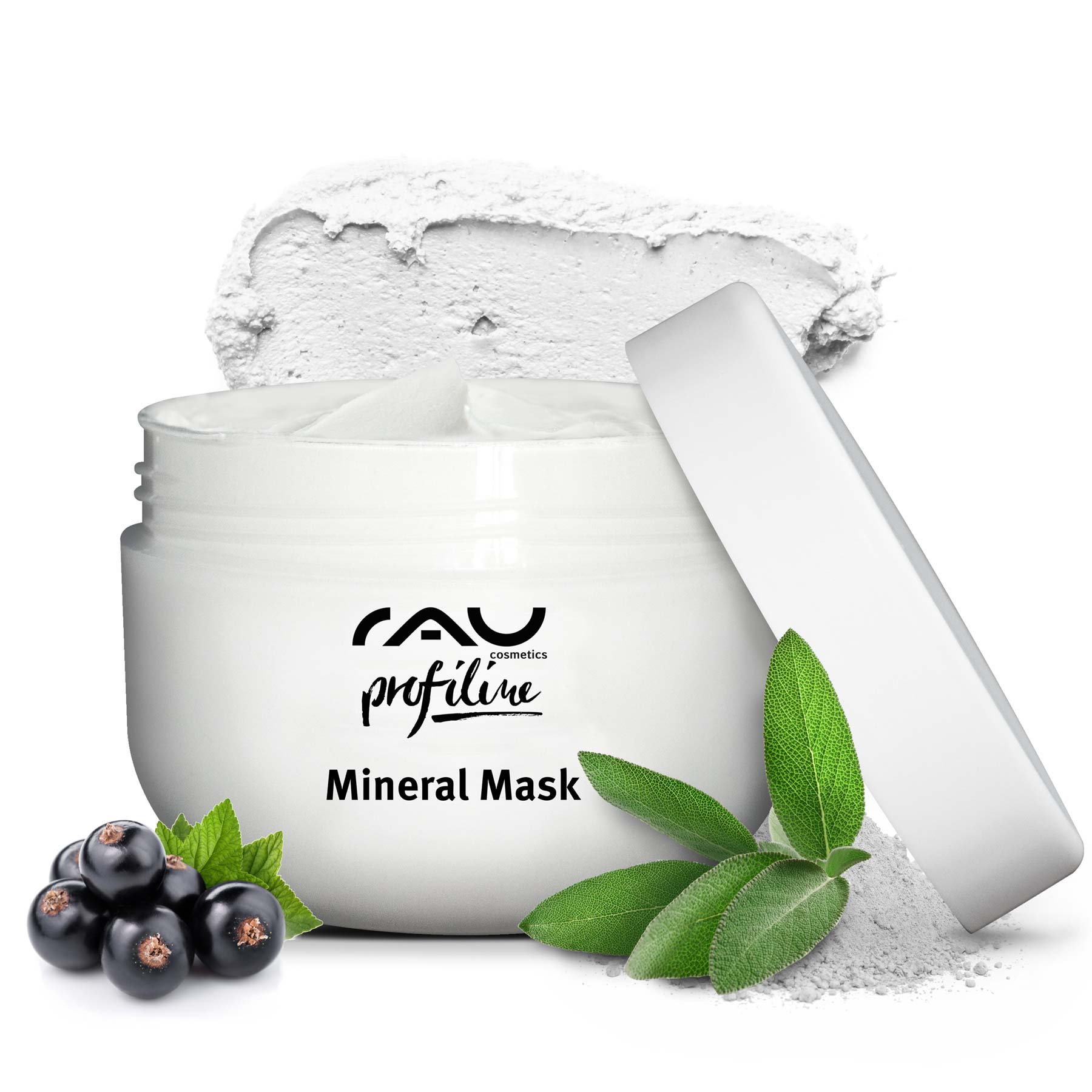RAU Mineral Mask 200 ml PROFILINE - Kabinenware - Mattierende Gesichtsmaske für Unreine Haut Gesichtsmaske Crememaske hautpflege Gesichtspflege Wirkstoffkosmetik