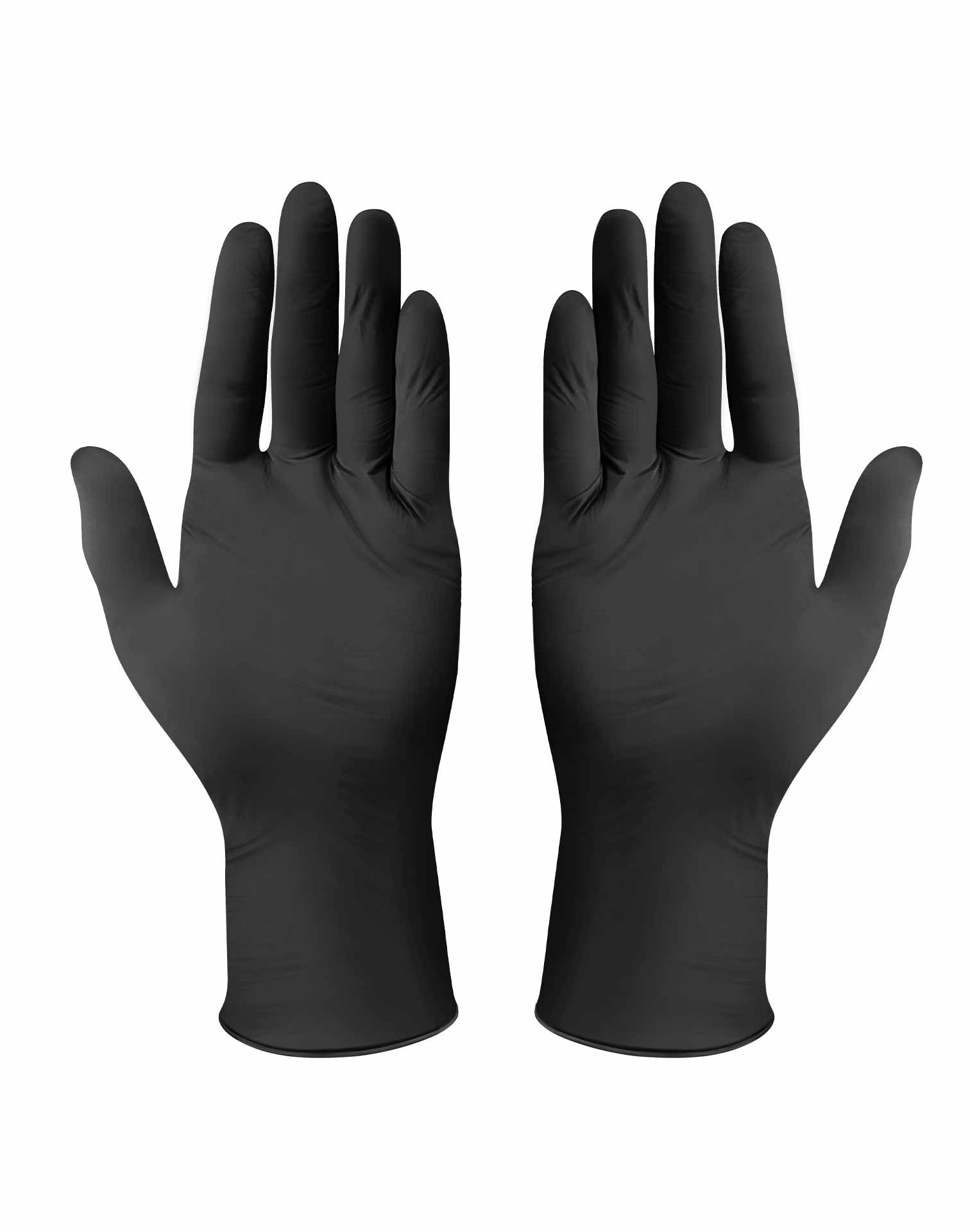 100 Stück Nytryl Handschuhe schwarz Größe M