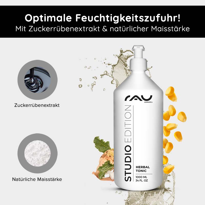 RAU beyond Herbal Tonic 1 Liter  PROFILINE - Kabinenware - Sanftes Gesichtswasser