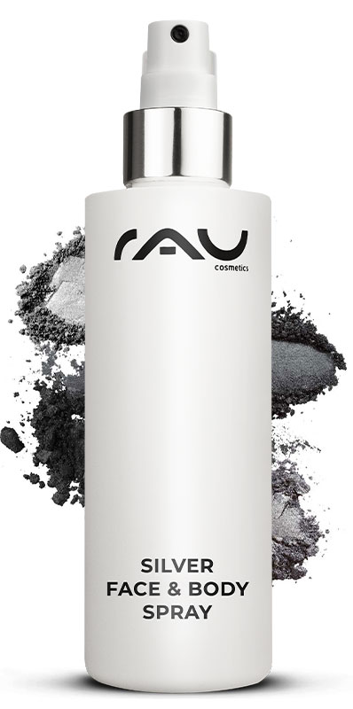 RAU Silver Face & Body Spray 200 ml - Gesichts- & Körperspray mit Microsilver BG