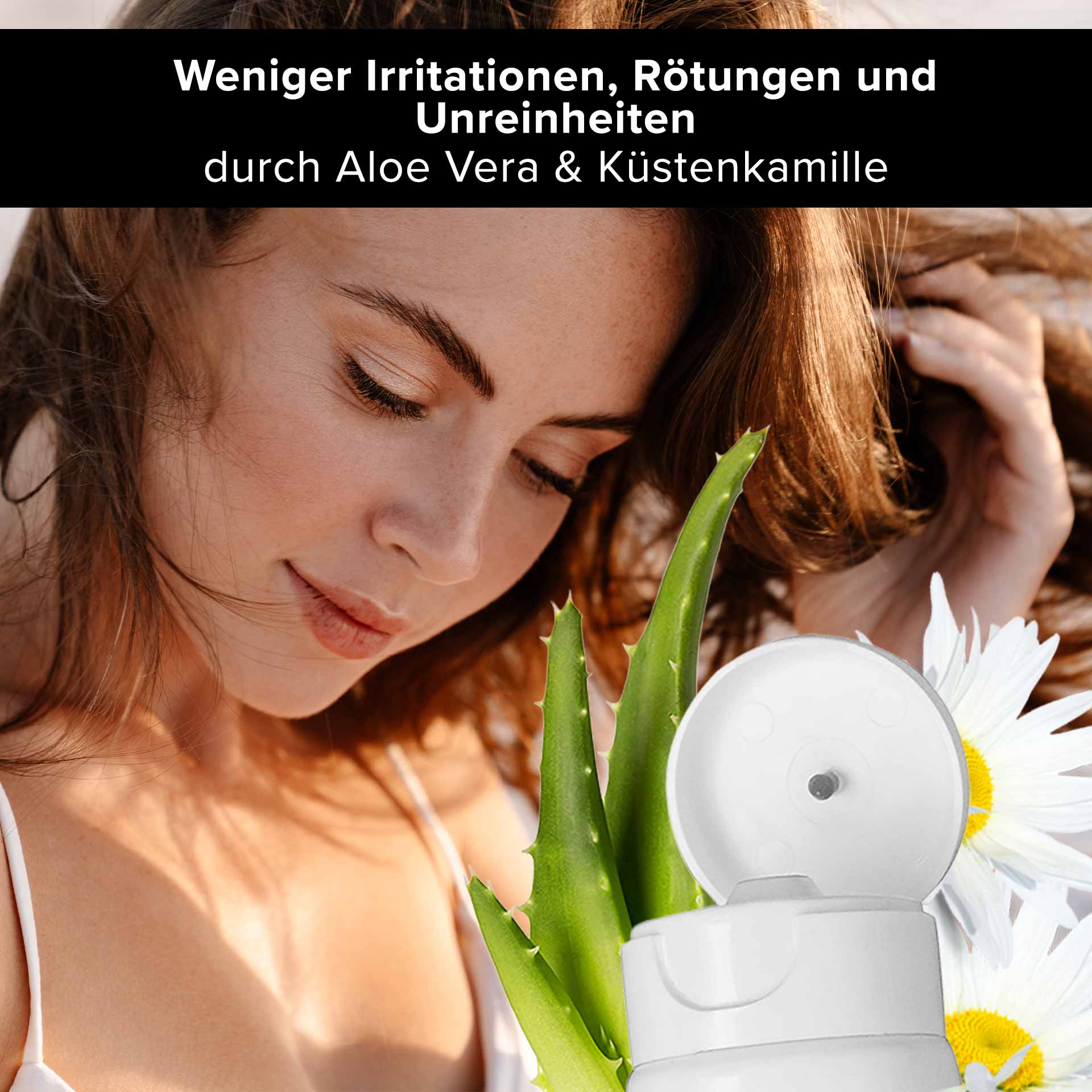 Aloe Vera Face & Body Moisturizer with Ectoin® 75 ml RAU Cosmetics Aloe Vera Face Moisturizer Gel – 75 ml Tube mit beruhigendem Aloe Vera und Ectoin® für sanfte Feuchtigkeitspflege bei empfindlicher Haut.