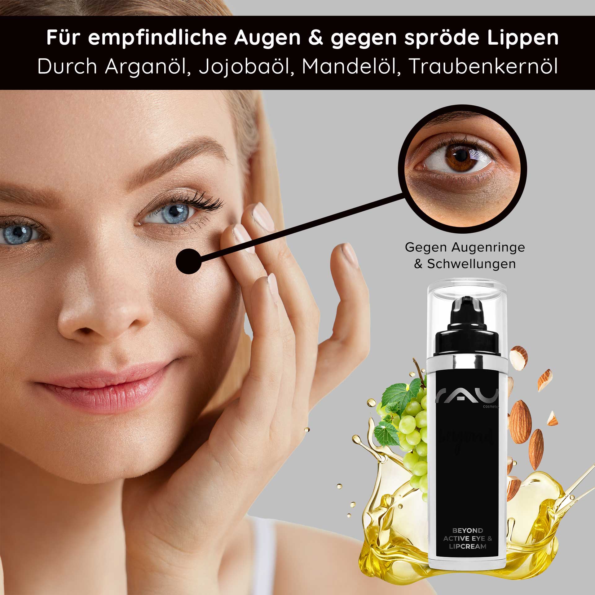 Beyond Active Eye & Lipcream 30 ml Natur Augen & Lippenpflege