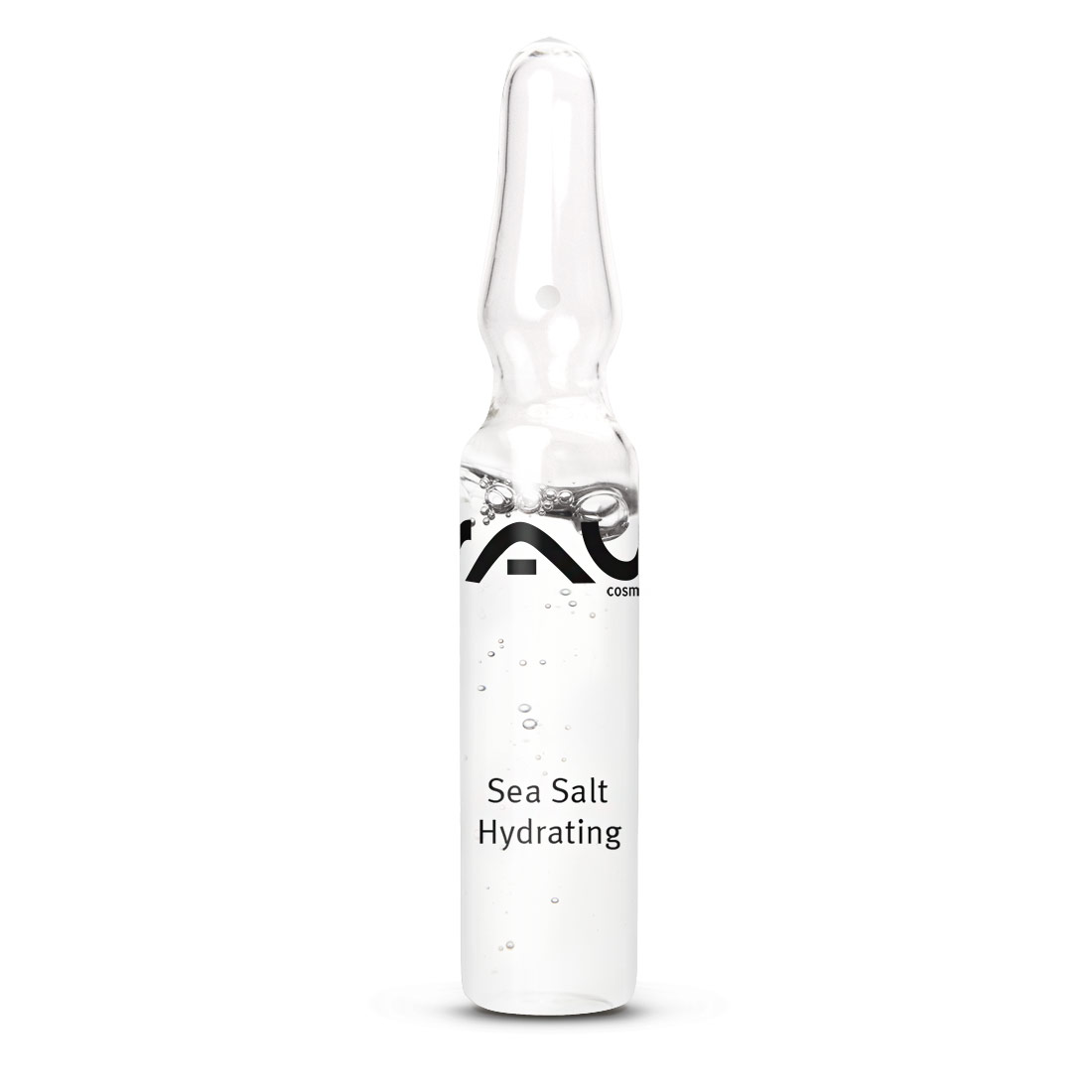 RAU Sea Salt Hydrating Ampulle 10 Stück x 2 ml - Ampulle mit wertvollem Meersalz und PHA Gesichtsserum Konzentrat Gesichtspflege Hautpflege Wirkstoffkosmetik