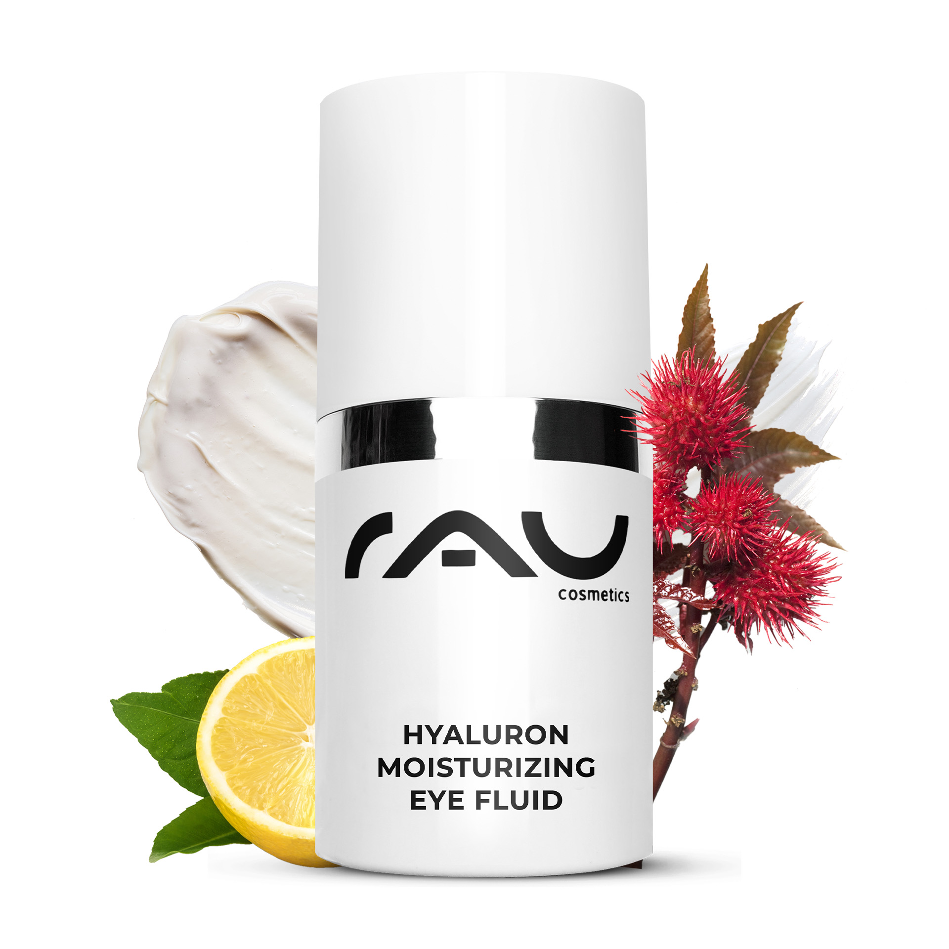 Hyaluron Moisturizing Eye Fluid 15 ml Feuchtigkeitsgel ideal bei trockener Haut Kosmetik, Zitrusfrüchte, Obst, Pflanze, Produzieren
