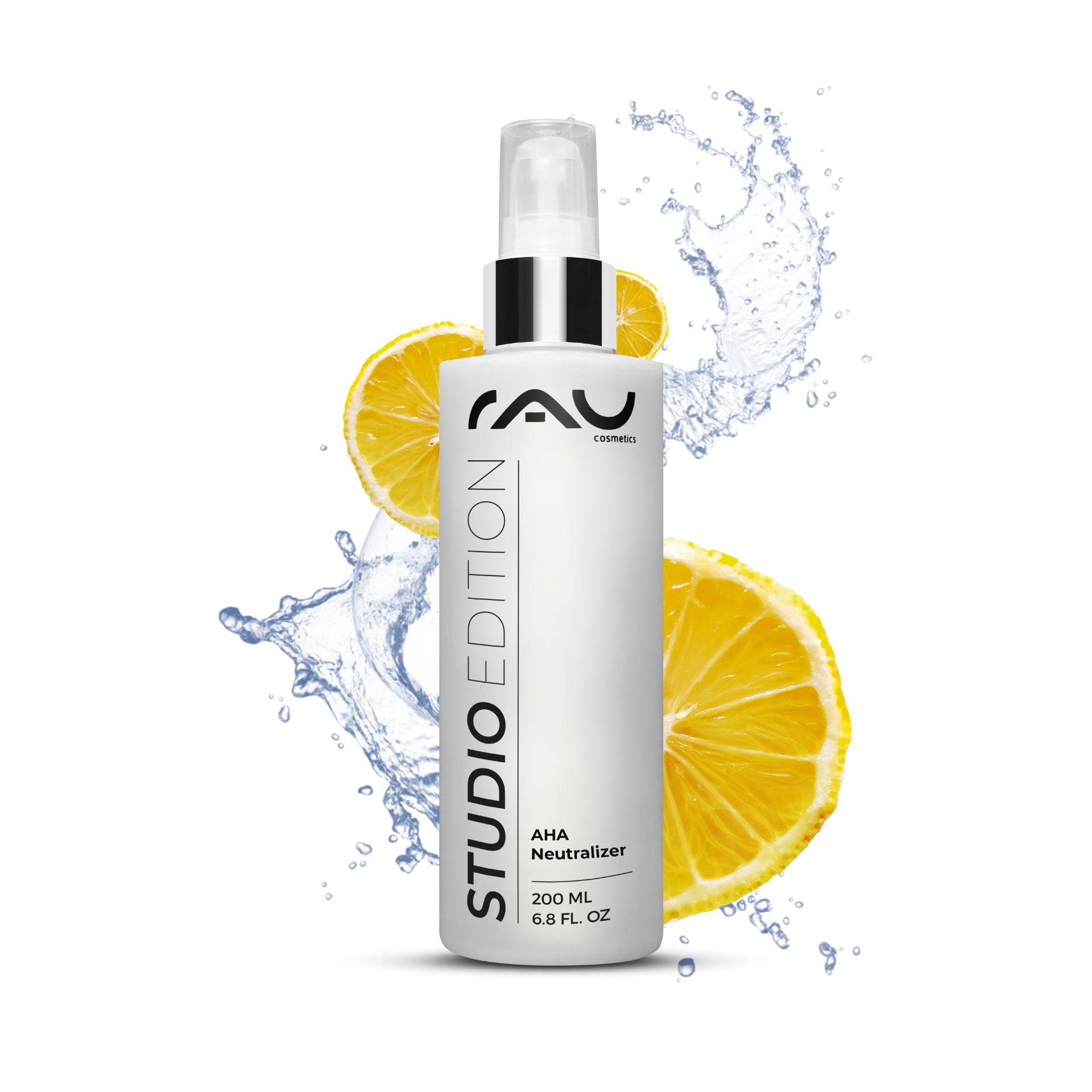 AHA & BHA Neutralizer 200 ml zum Neutralisieren der Haut Flasche, Lotion, Parfüm, Zitrusfrucht, Obst