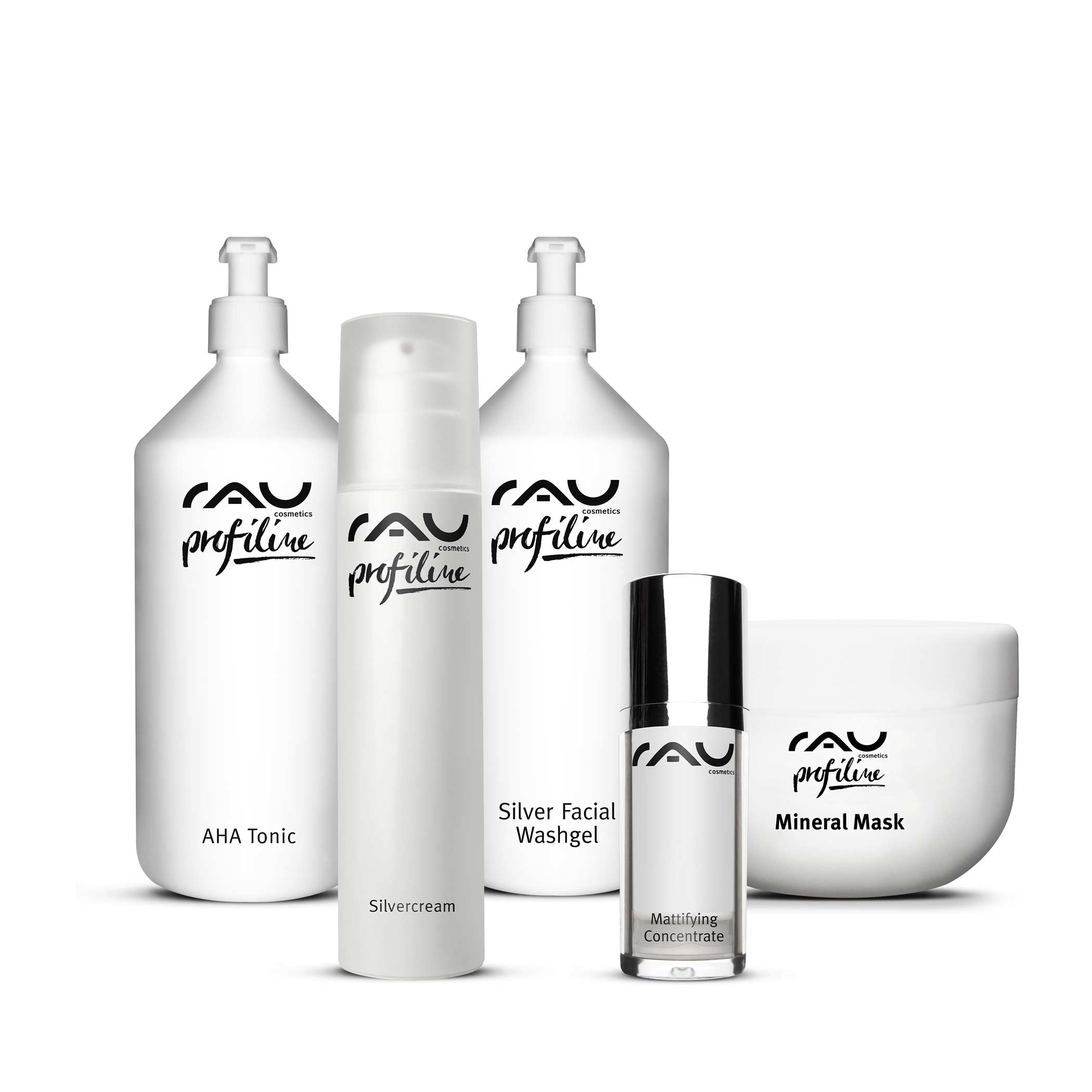 RAU Cosmetics Fachhandel Kabinenware Starterset Unreine Haut Wirkstoffkosmetik Kosmetikstudio Onlineshop