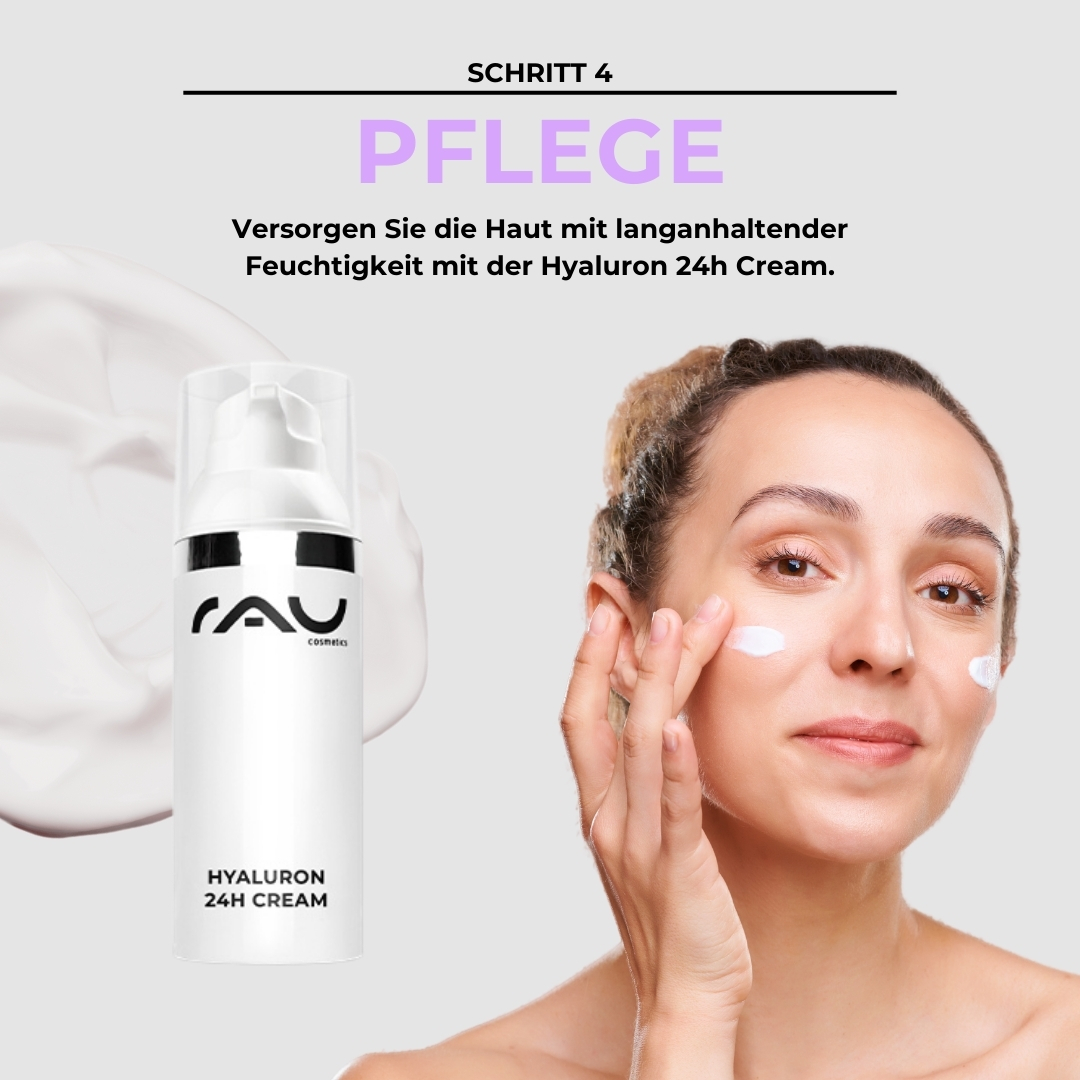 Advanced Pflegeroutine für trockene Haut