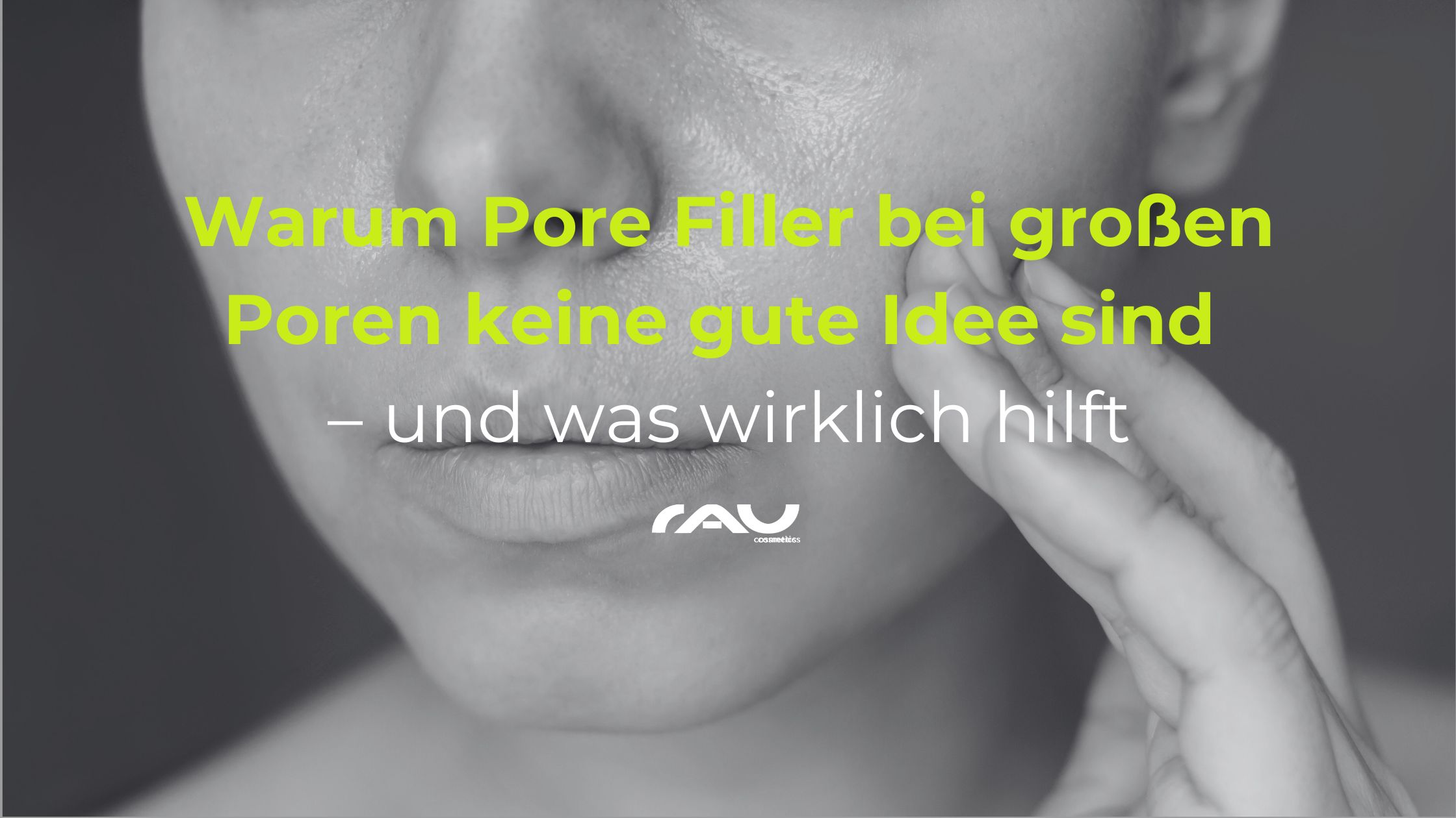 Warum Pore Filler bei groen Poren keine gute Idee sind Kopf, Person, Gesicht, Photographie, Portrait