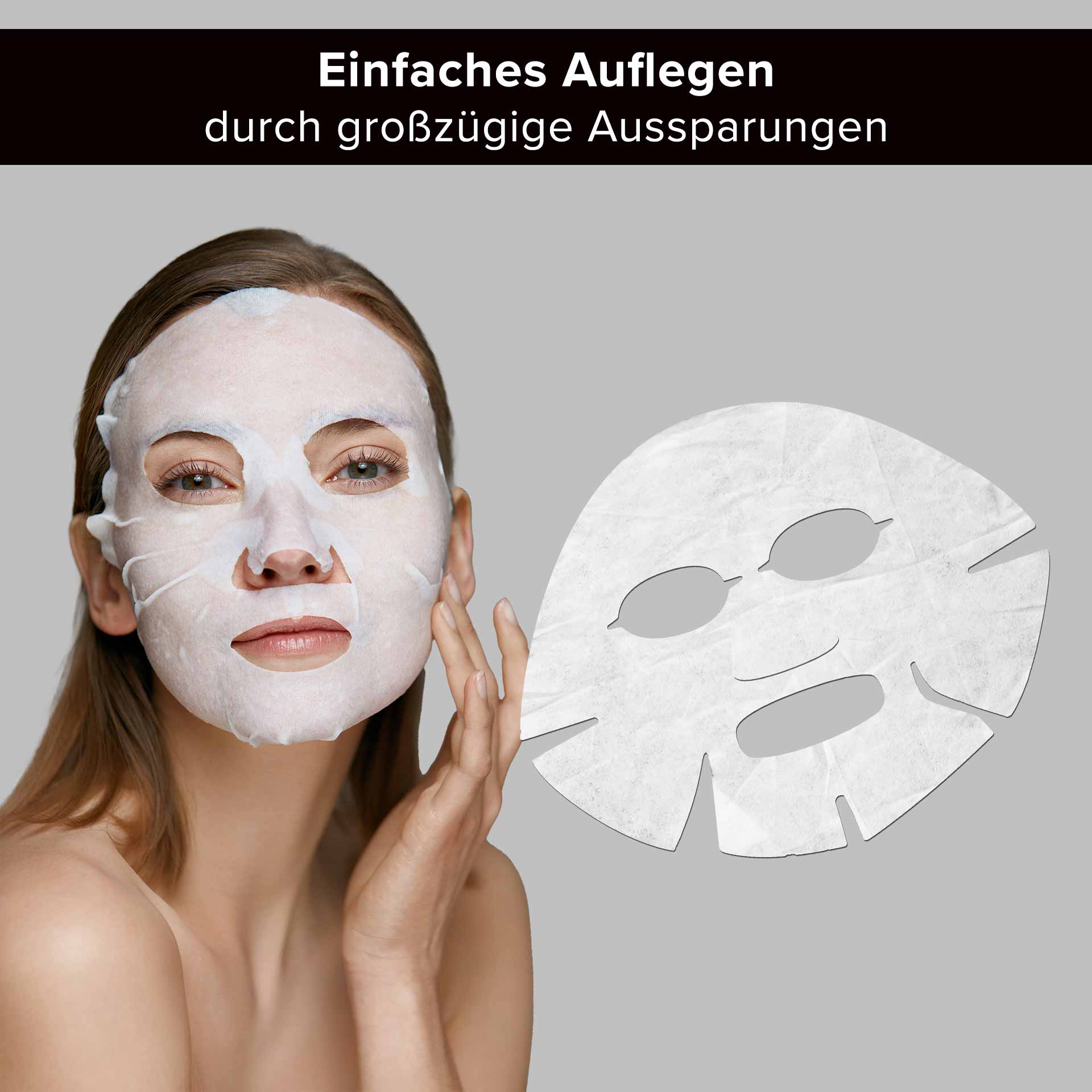 Collagen & Hyaluronic Acid Mask Vliesmaske - 10er Pack